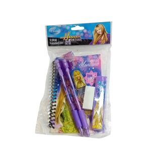 NEW 2006 Y2K Official Disney Channel Hannah Montana Stationery Set Kids School